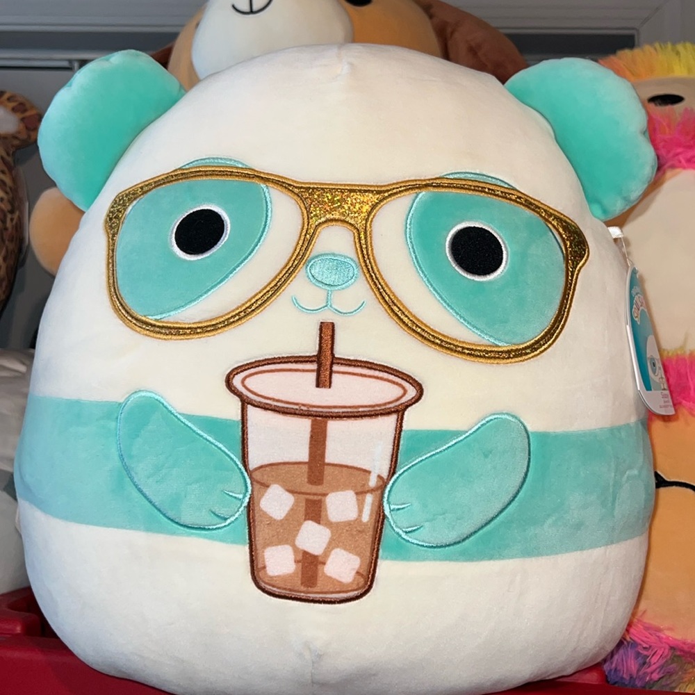 Sissy the Panda Bear with Boba Tea